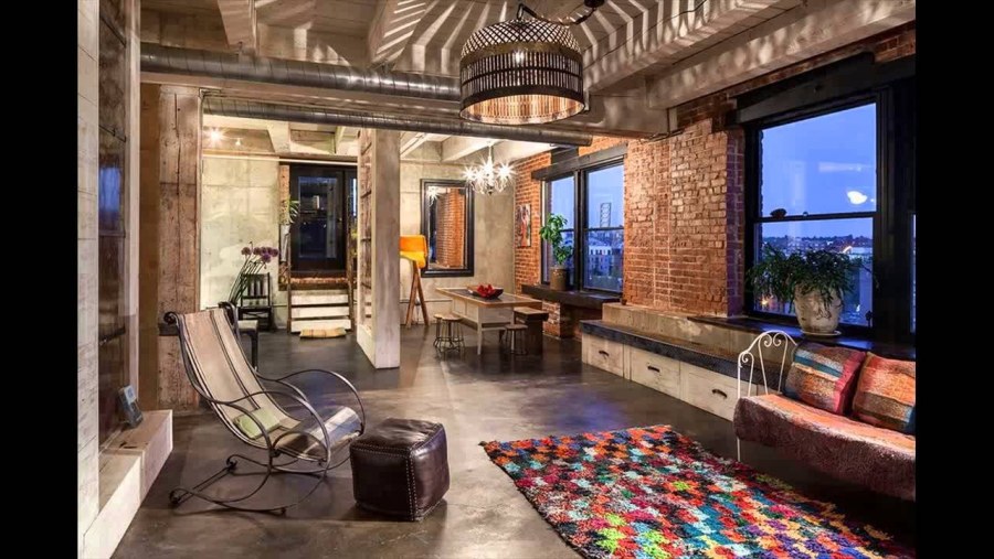 Лофт Эклектика в интерьере