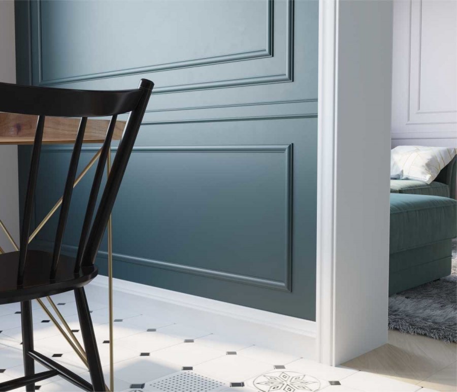 Молдинг mx008, 60х8, ЭКОПОЛИМЕР