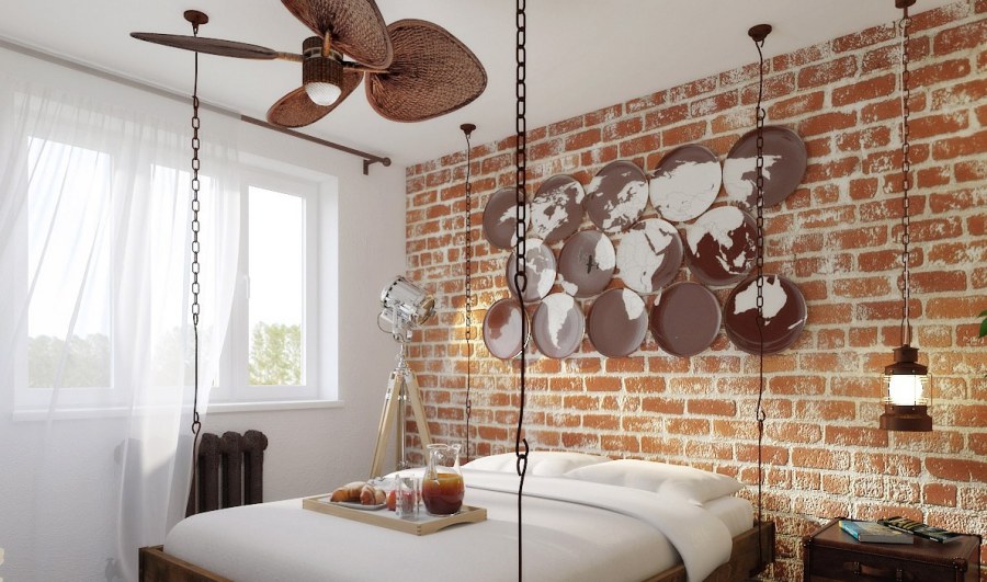 Украшение кирпичной стены