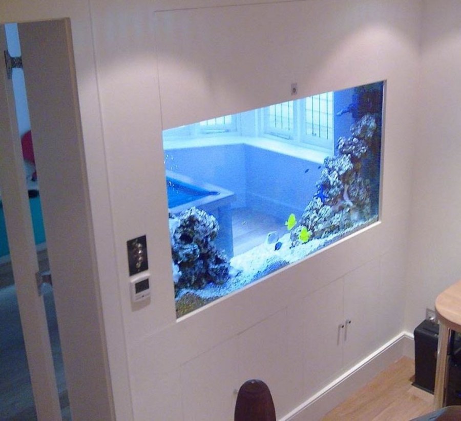 Аквариум в интерьере