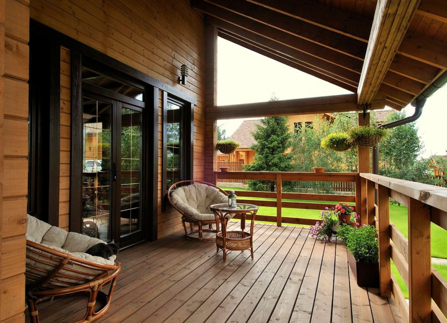 Терраса к дому