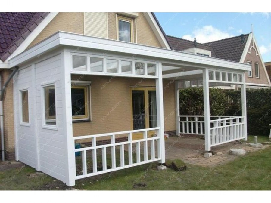 Веранда пристроенная с торца