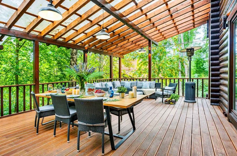 Деревянная терраса