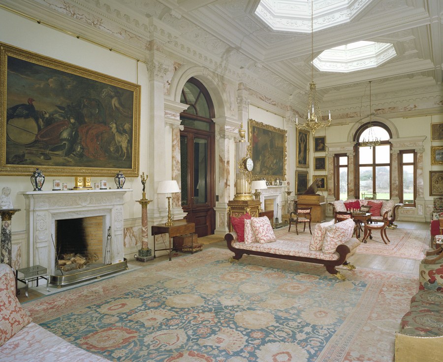 Имение Ривертон Англия интерьер