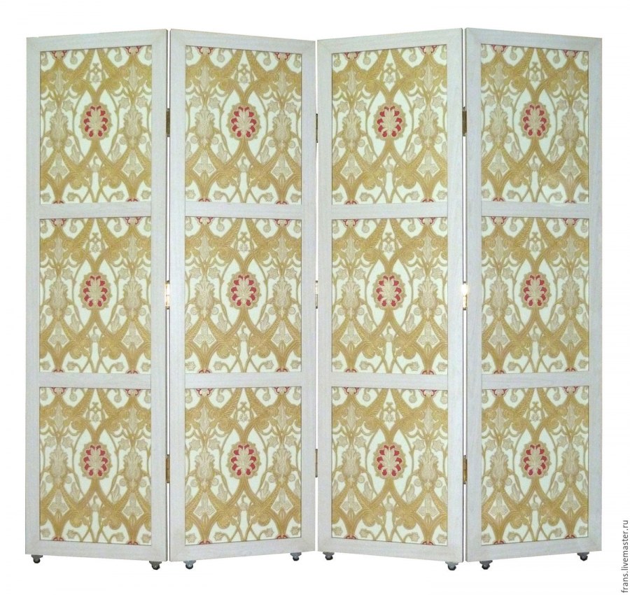 Ширма-перегородка белая икеа