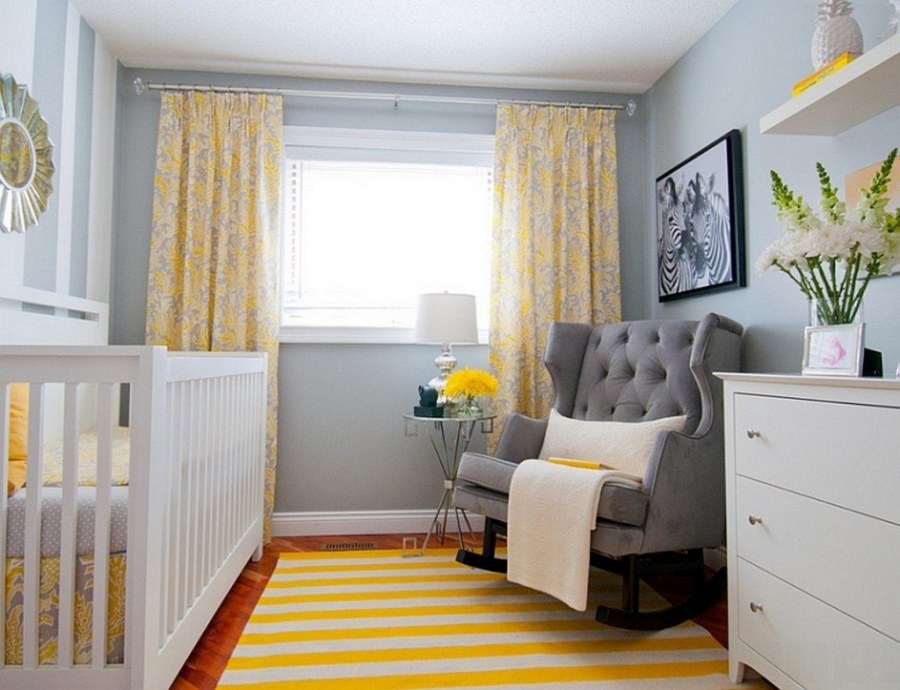 Желтая комната для мальчика