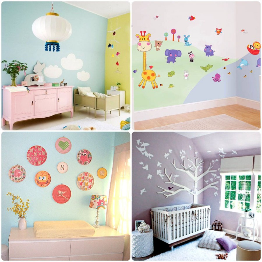 Трафареты для стен под покраску в детскую