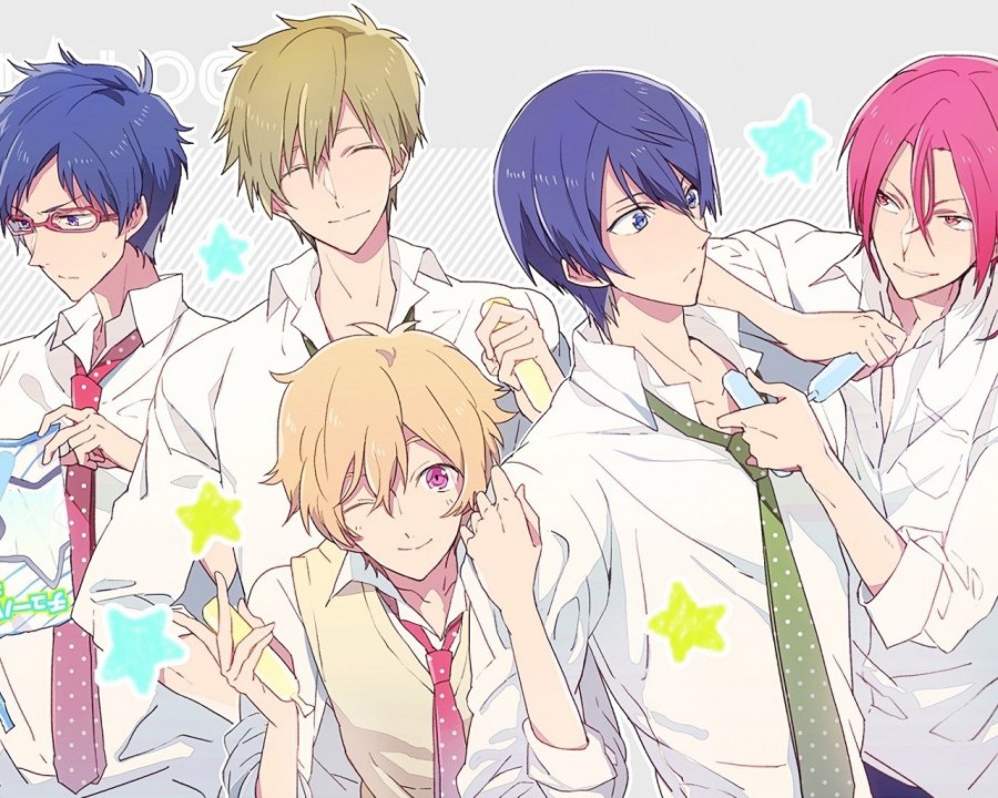 Аниме Вольный стиль вечное лето