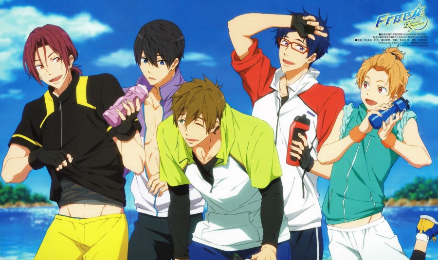 Аниме free/iwatobi Swim Club