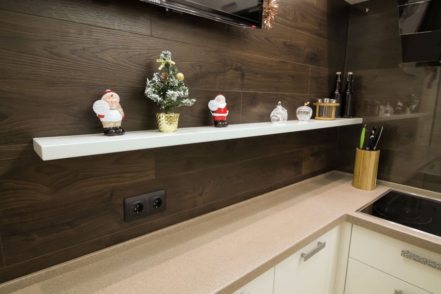 Кухонный фартук из ламината