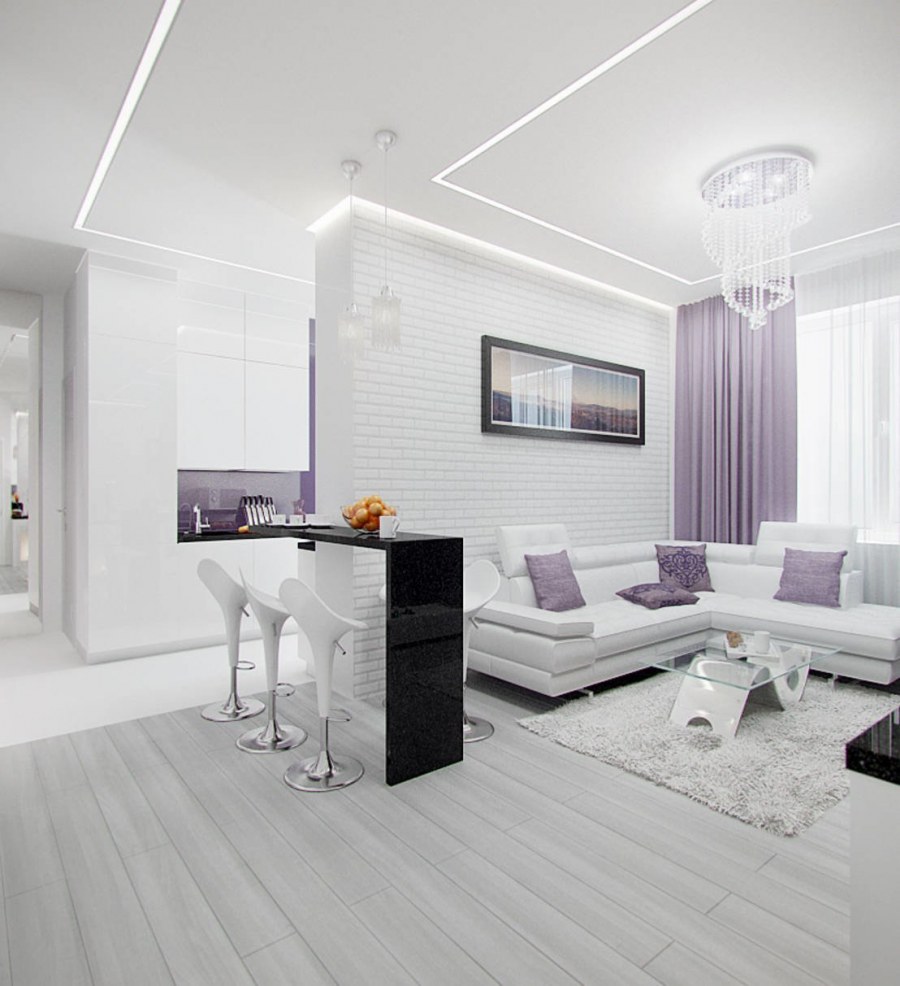 Светлый интерьер