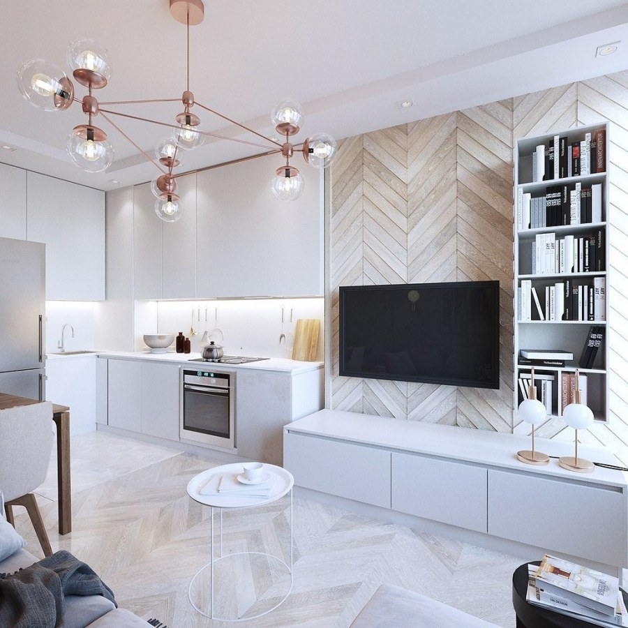 Современный интерьер однушки