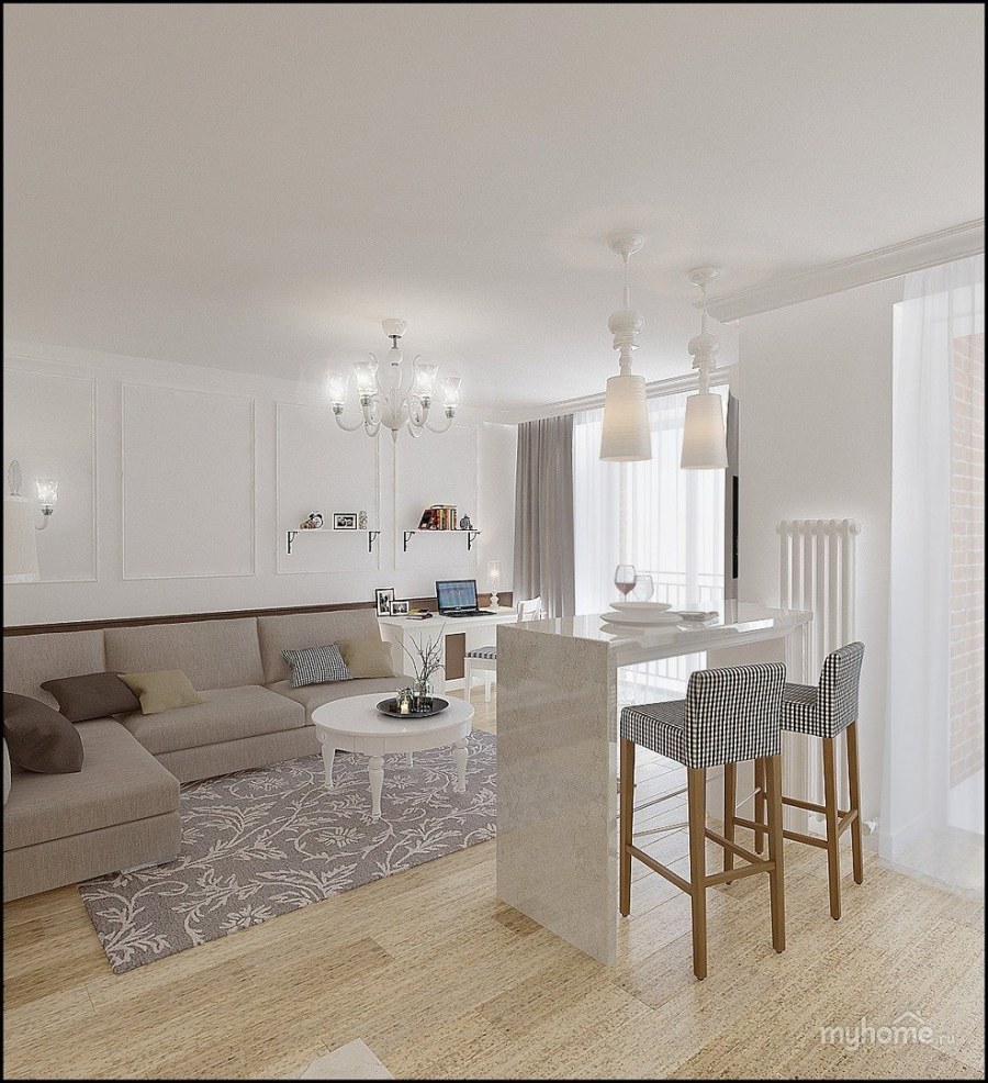 Интерьер в белом стиле