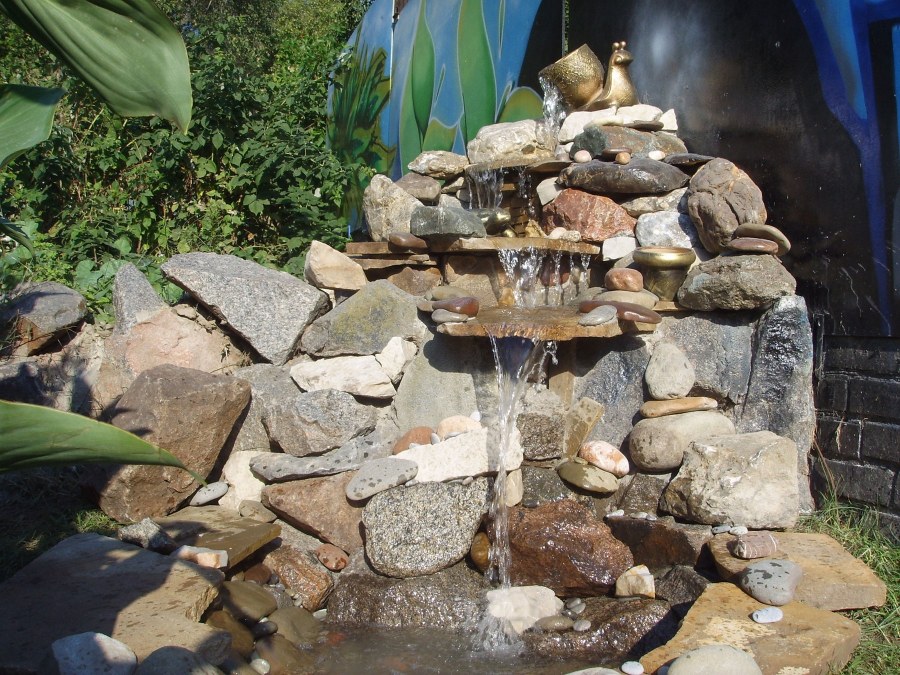 Водопадик из дикого камня