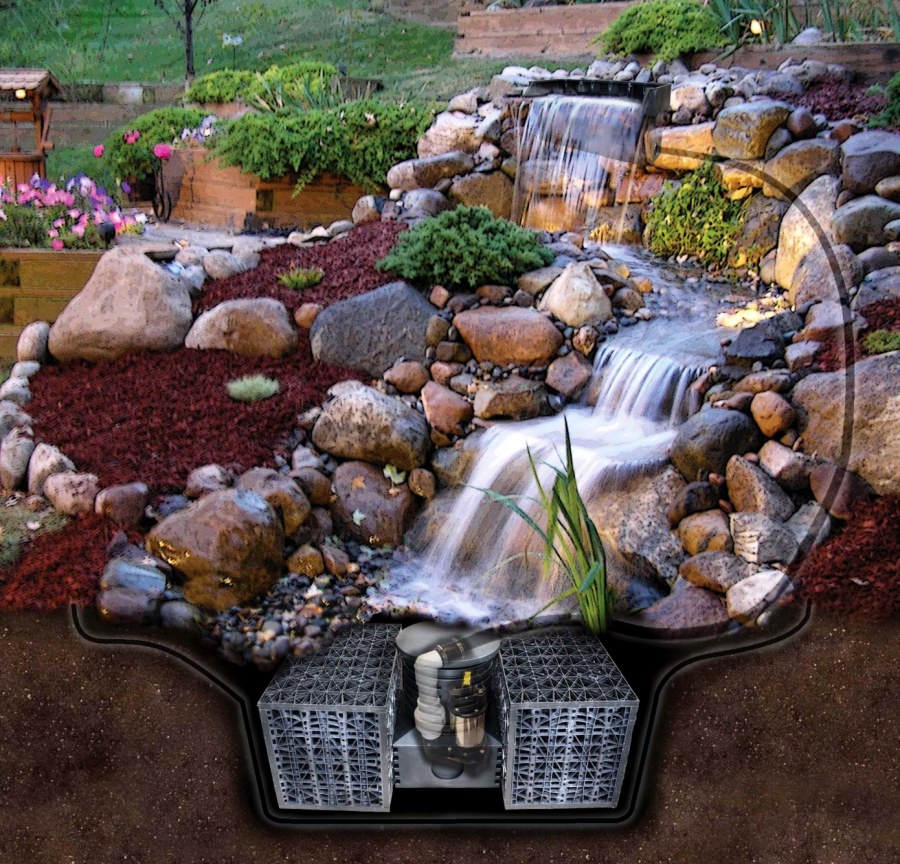 Мини Каскад для прудика