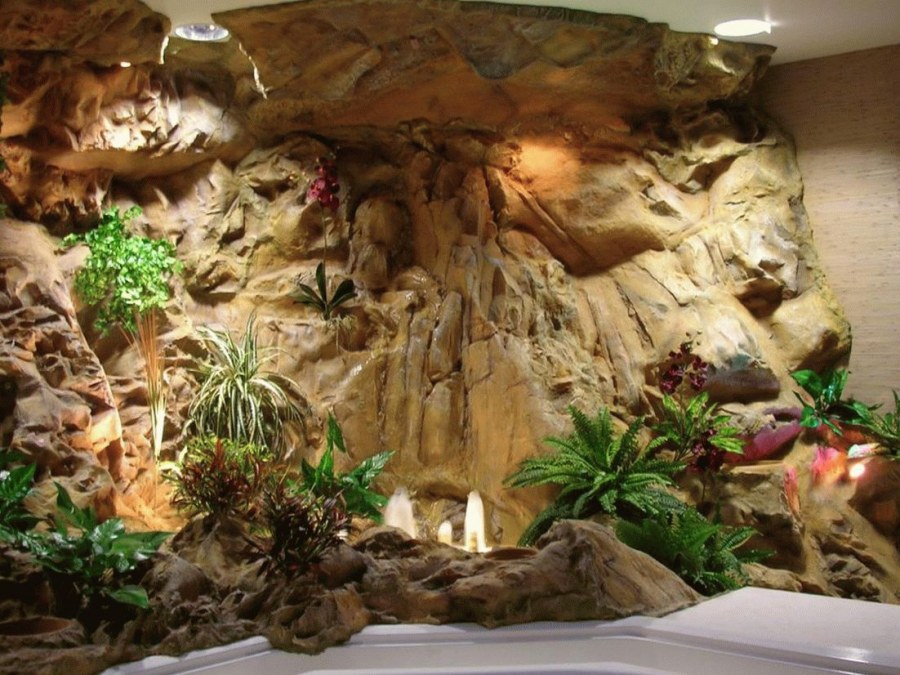 Искусственный водопад для дома