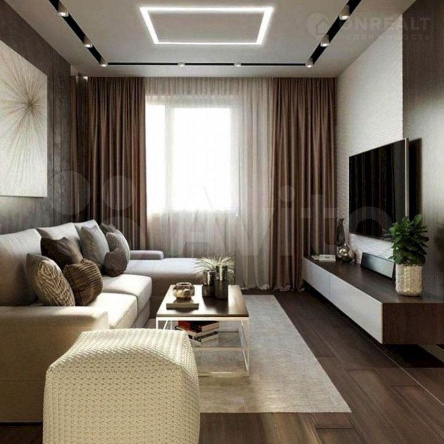 Гостиная в стиле Хай тек