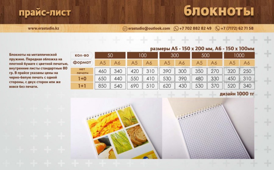 Прайс типографии