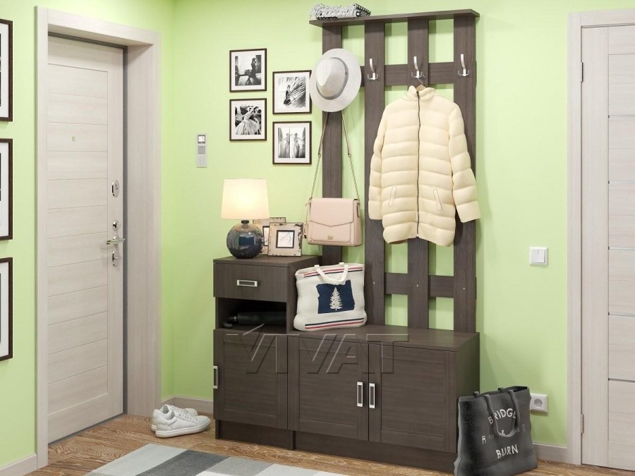 Прихожая лофт-01 Vivat венге