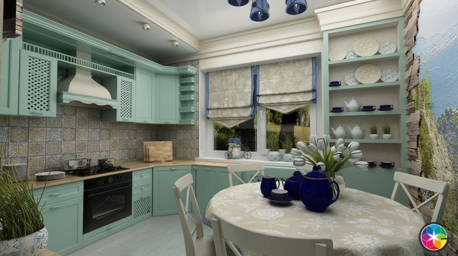 Дизайн интерьера в стиле Прованс портфолио дизайнера интерьера