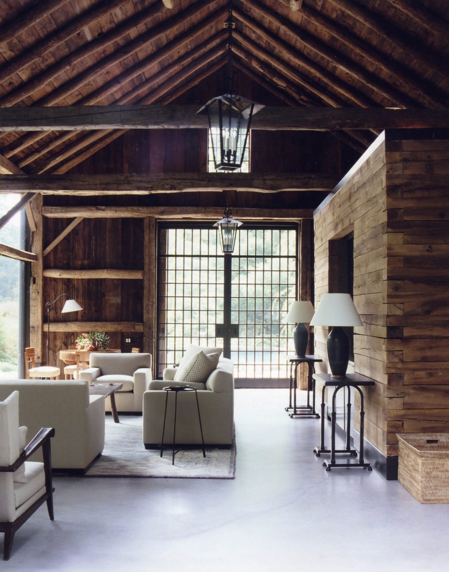 Интерьер в стиле барнхаус