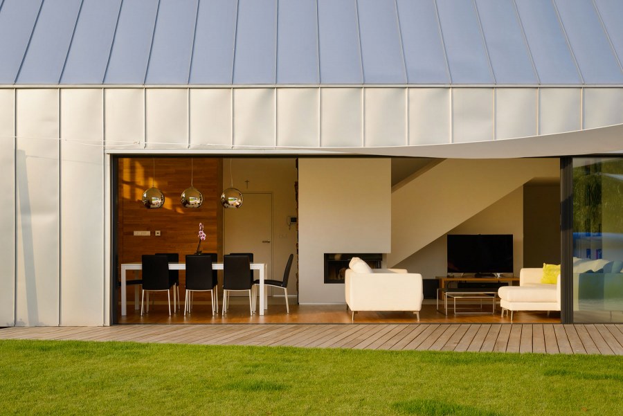 Дом-сарай Barn House внутри