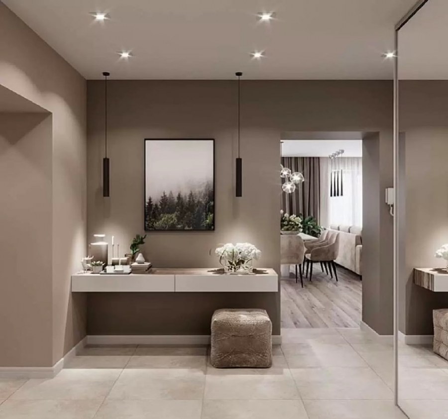 Современный интерьер прихожей