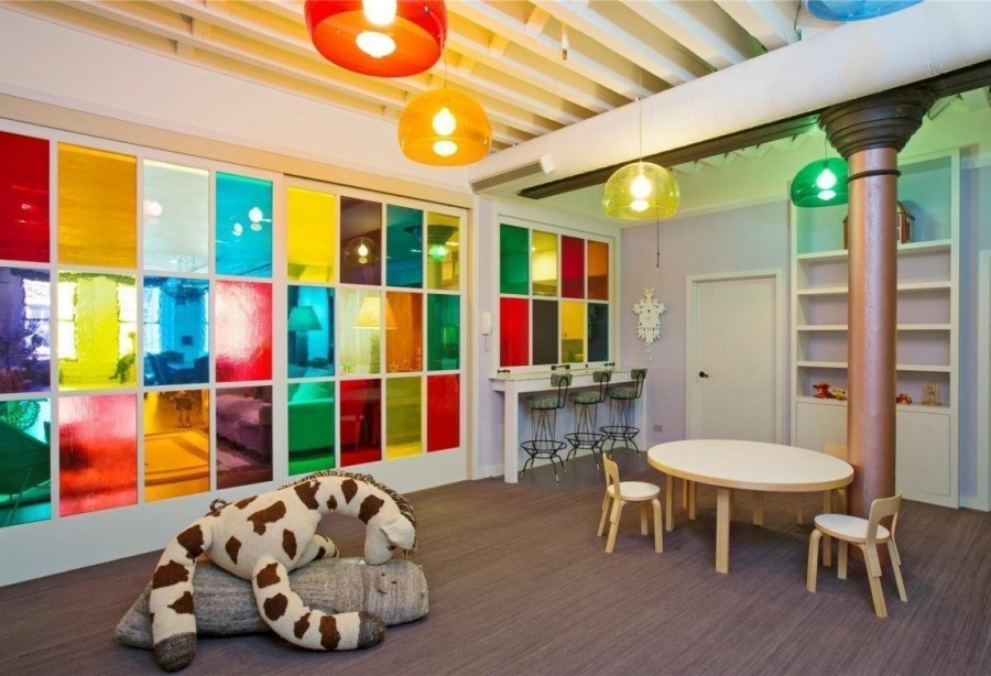 Интерьеры игровых детских комнат