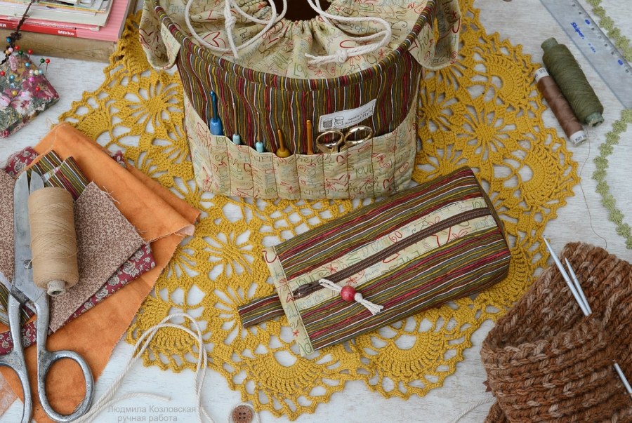 Кухонный набор из ткани