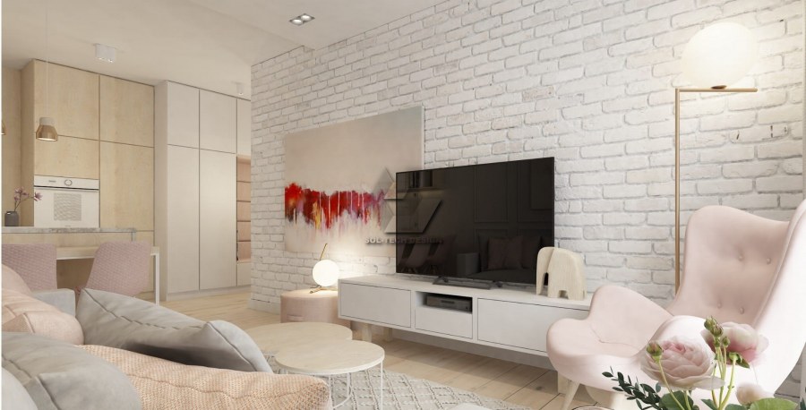 Декоративный кирпич в интерьере