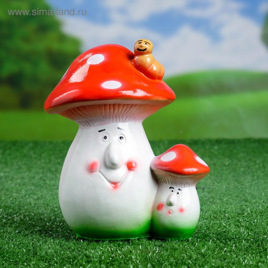 Фигурка мухомора