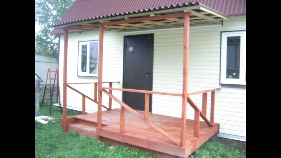 Ступеньки для дачного домика