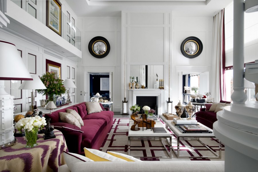 Элементы американского стиля в интерьере