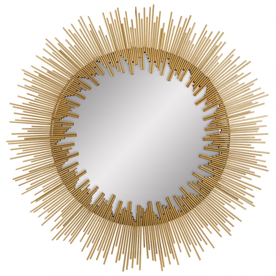 Зеркало настенное doiy Cyclops большое золотое