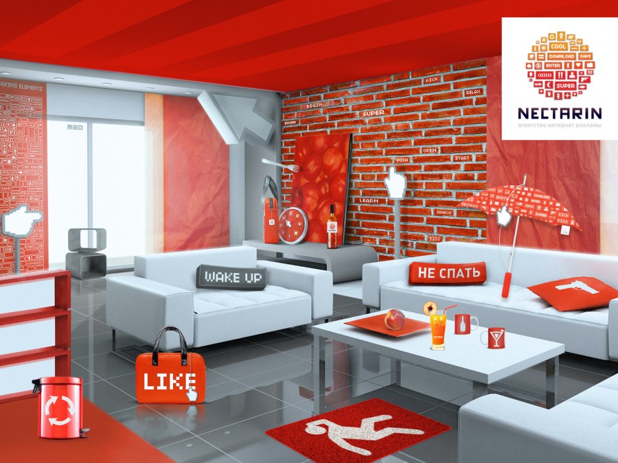 Фирменный стиль в интерьере