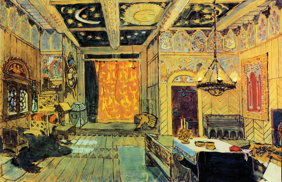 Головин, Александр Яковлевич эскиз декорации