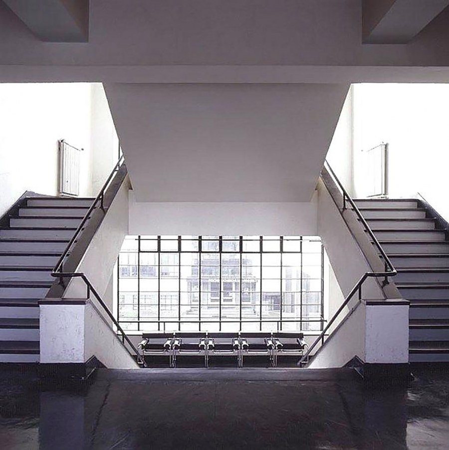 Bauhaus Dessau Вальтер Гропиус интерьеры