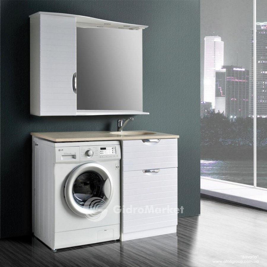 Бавария тумба с раковиной 125