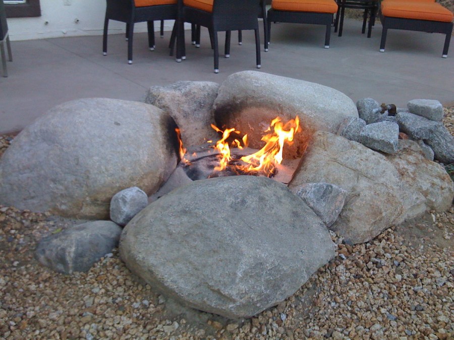 Керамический очаг для костра