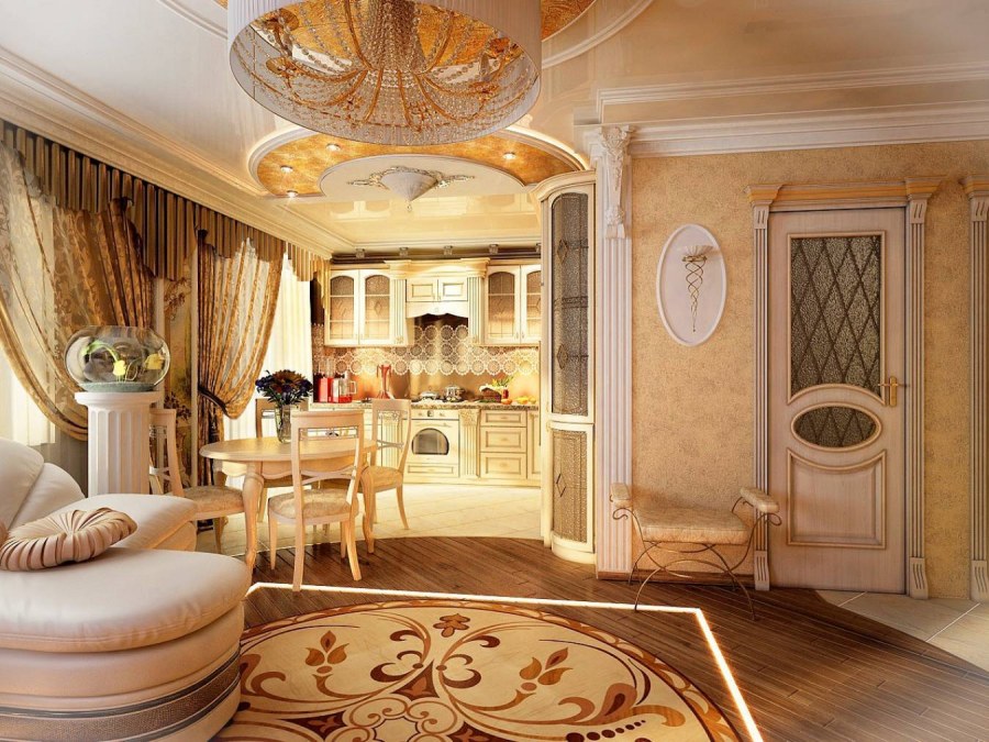 Элитные классические интерьеры