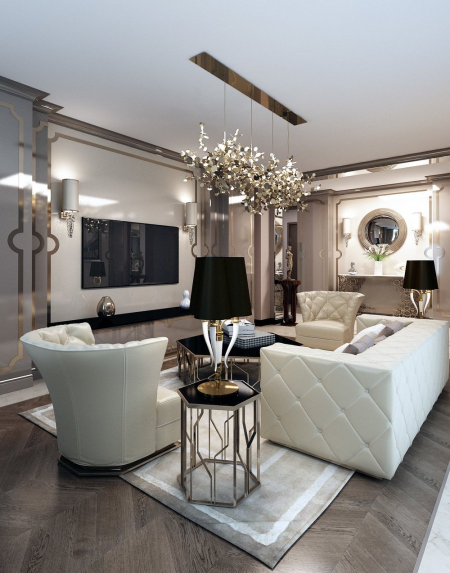 Интерьер шикарных кухонь