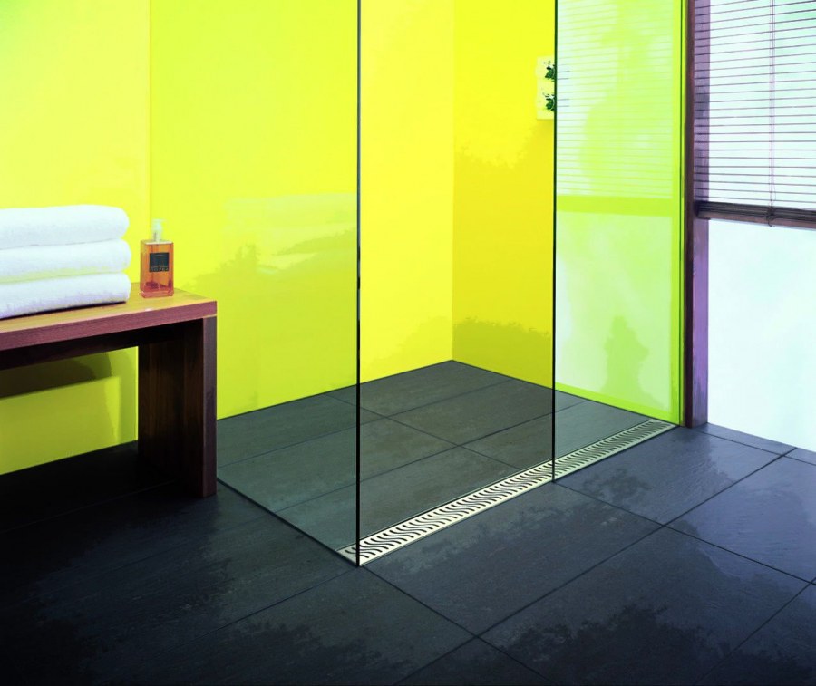 Душевые кабины без поддона