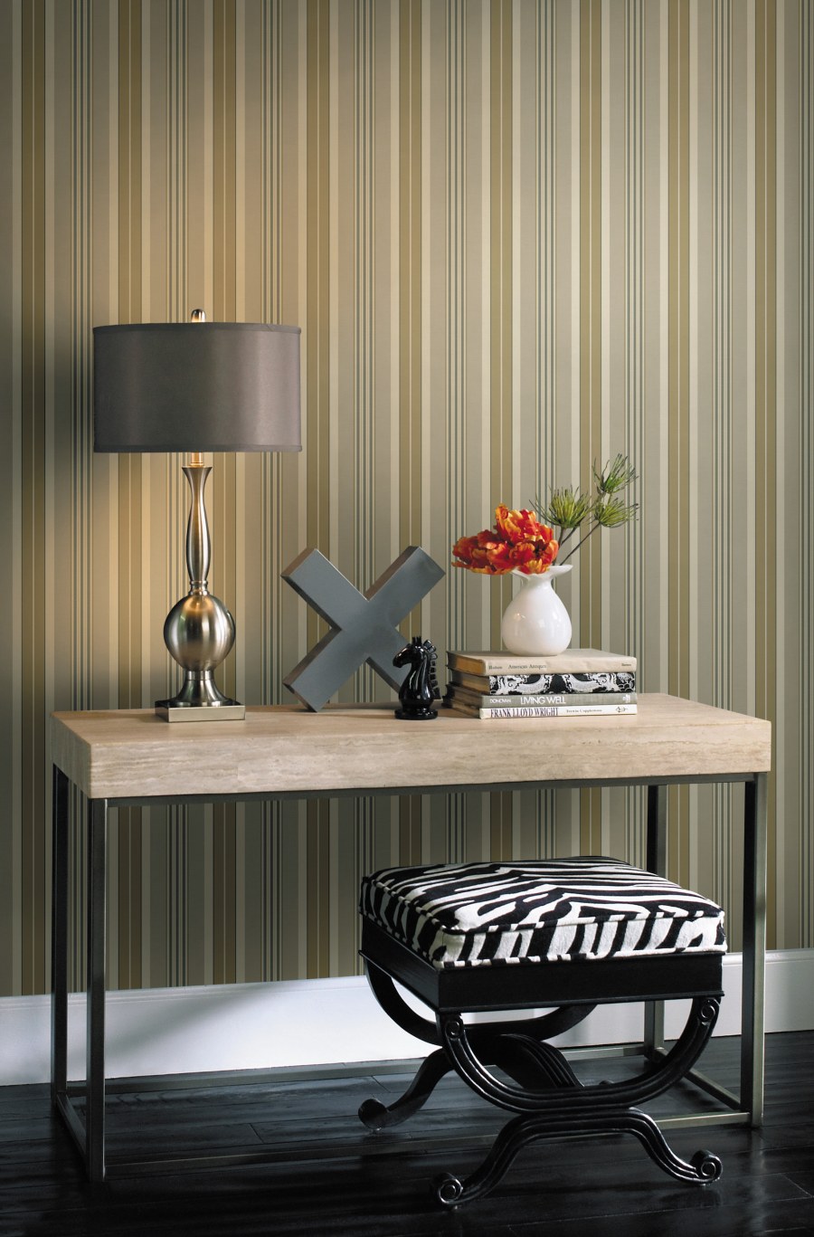 Обои York Waverly Stripes