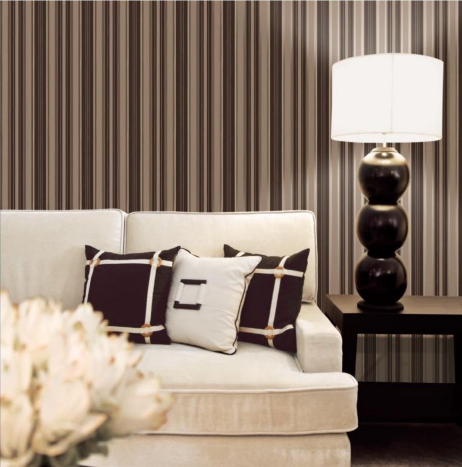 Вертикальные полосы в интерьере