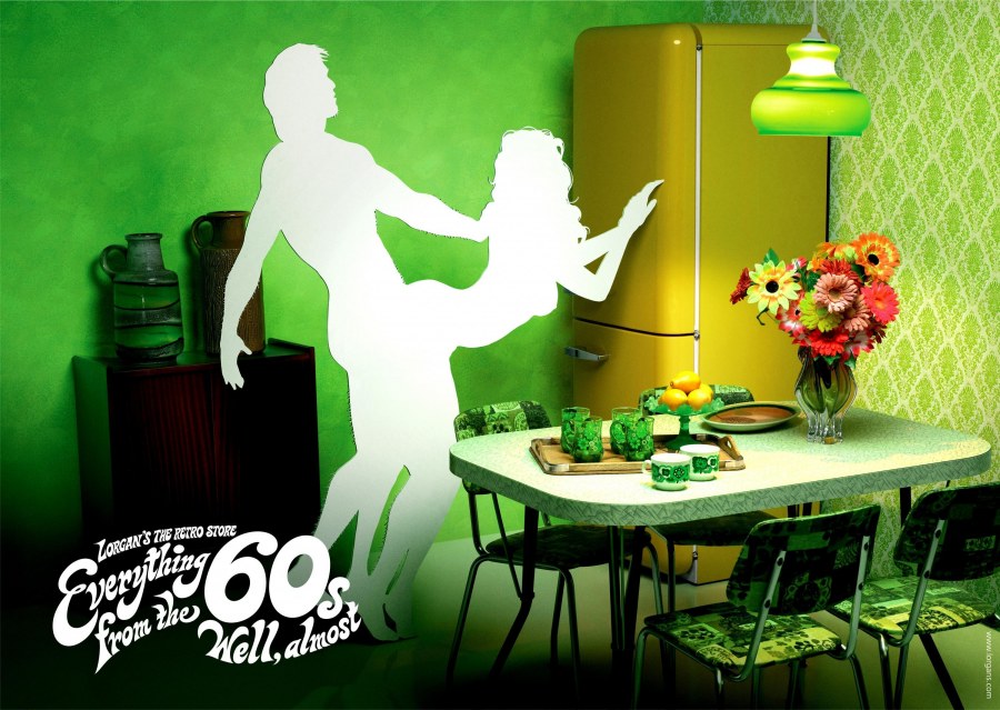 Креативные рекламные плакаты мебели