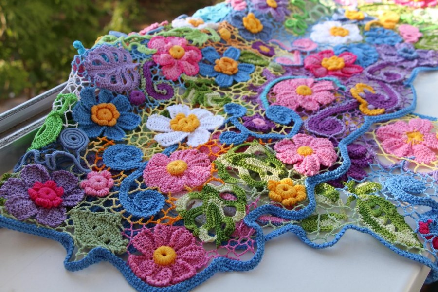 Шедевры рукоделия вязание крючком