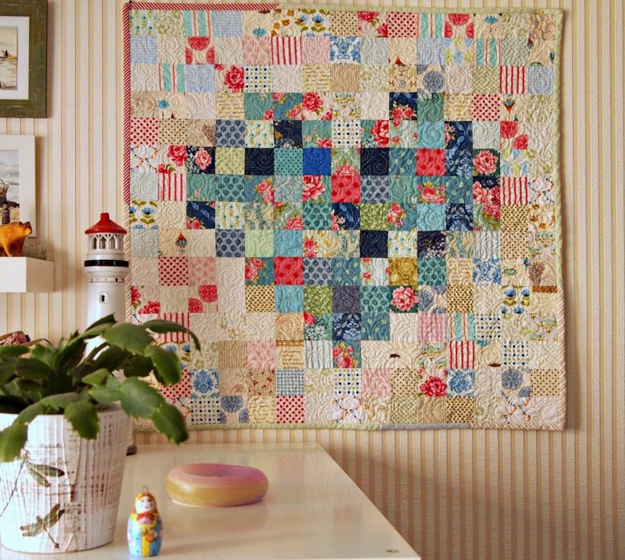 Лоскутное шитье в интерьере