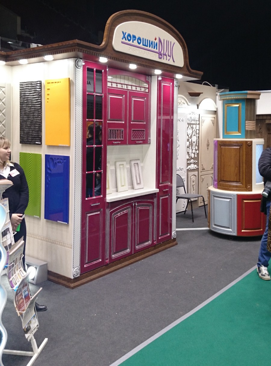 Фасады с фрезеровкой крестом