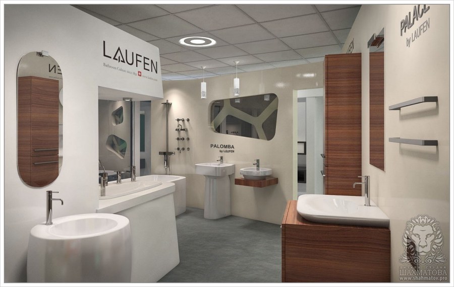 Шоу рум сантехники Laufen