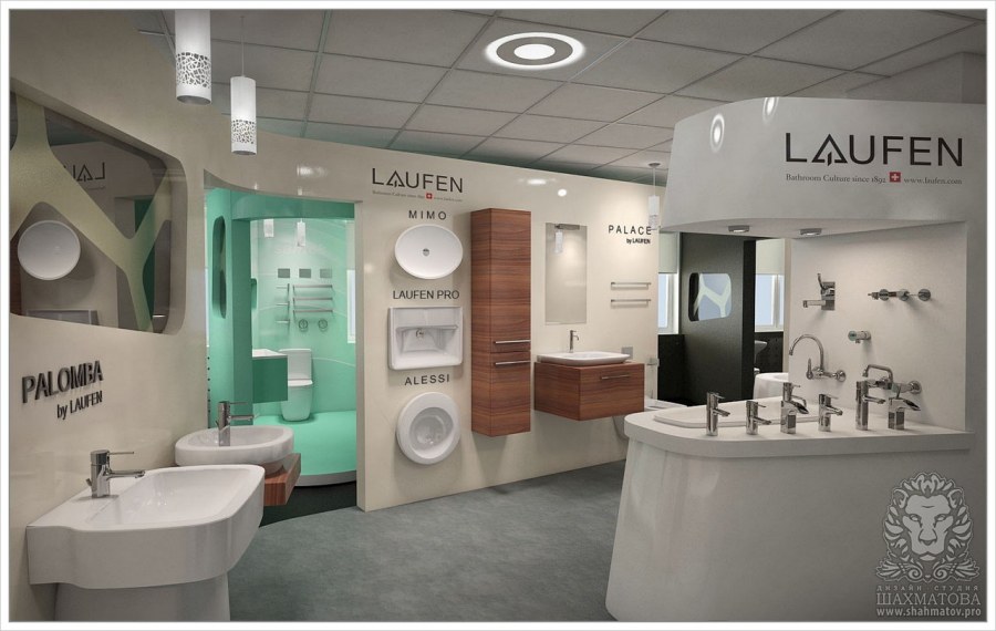 План расстановки сантехнических приборов